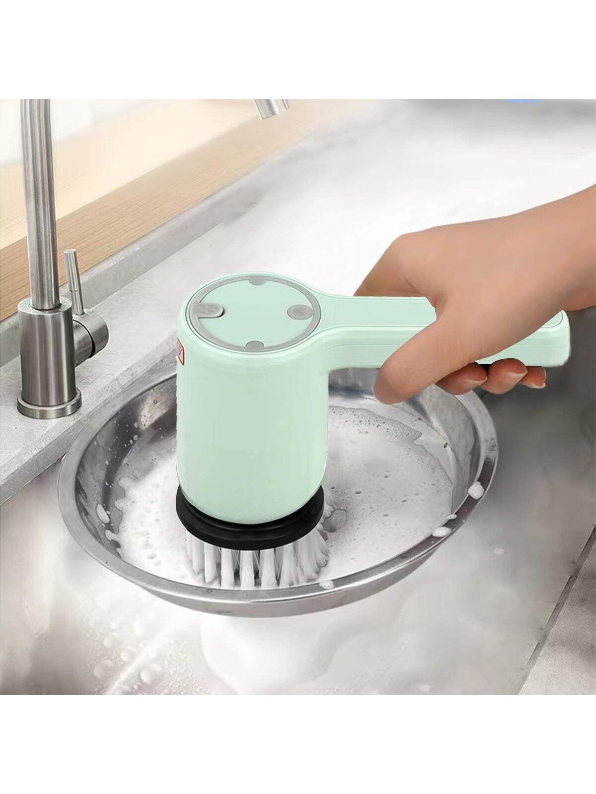 1200mAh Electric Rotary Cleaning Brush Wireless Kitchen
