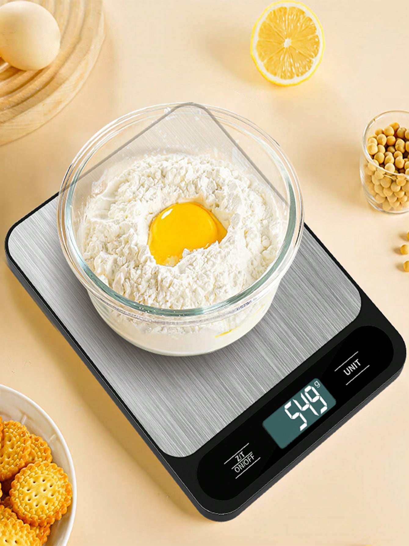 1pc Accurate And Compact Kitchen Scale, Ideal For Baking And Measuring Food  Weight
