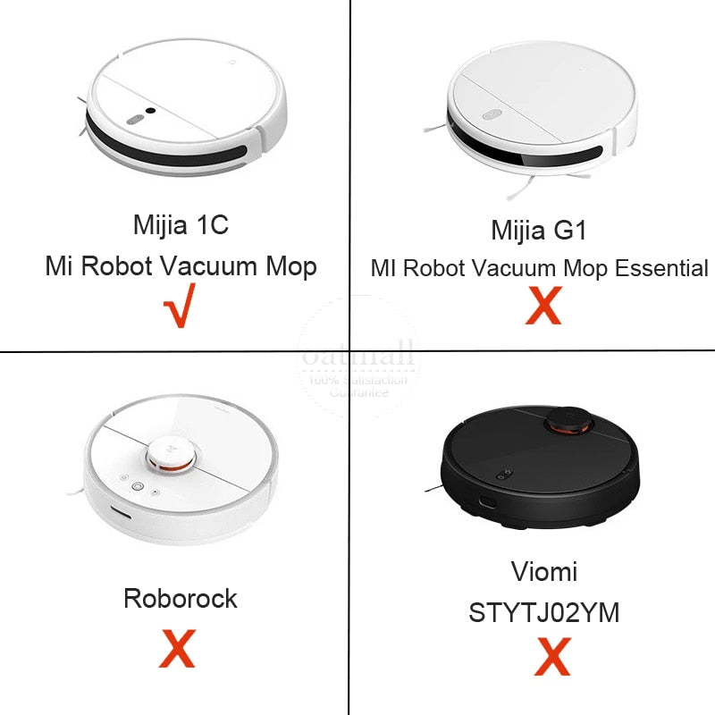 Mop Cloth For Xiaomi MIJIA 1C 2C 1T / Dreame F9 D9 Wipes Rags Accessories Xiomi MI Robot Vacuum Mop Cleaner Replacement Parts