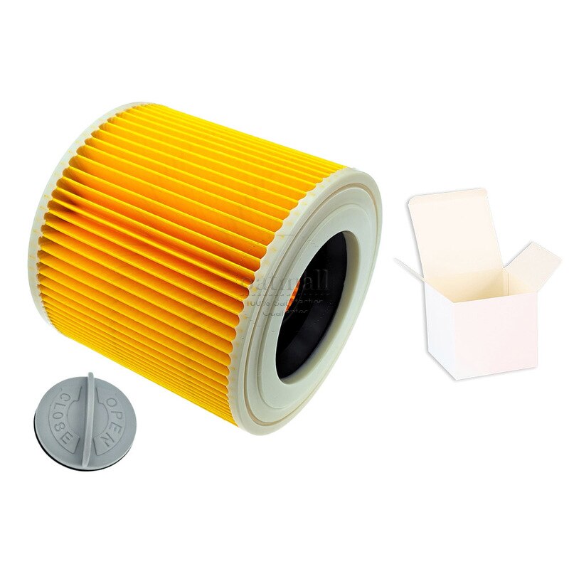 Replacement Cartridge Filter For Karcher WD3 WD 3 P SE4001 WD2 WD1 MV3 Air Dust HEPA Filters Vacuum Cleaner Accessories Parts