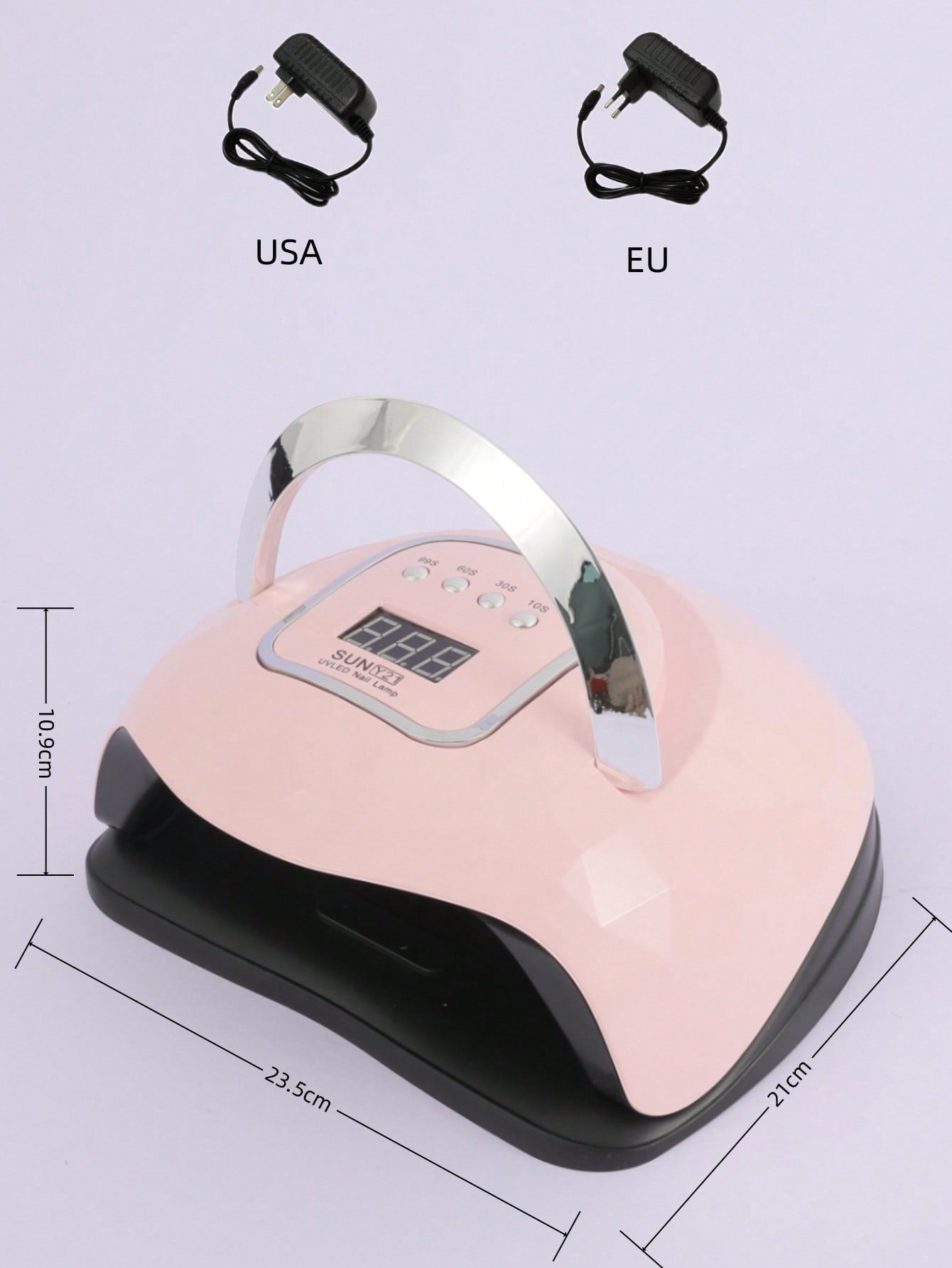 1pc ABS Manicure Light, Modern Portable Nail Lamp For Home