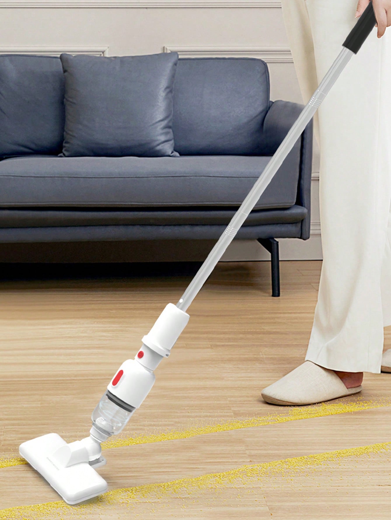 1pc ABS Vacuum Cleaner, Minimalist Plain Vacuum Cleaner For Home