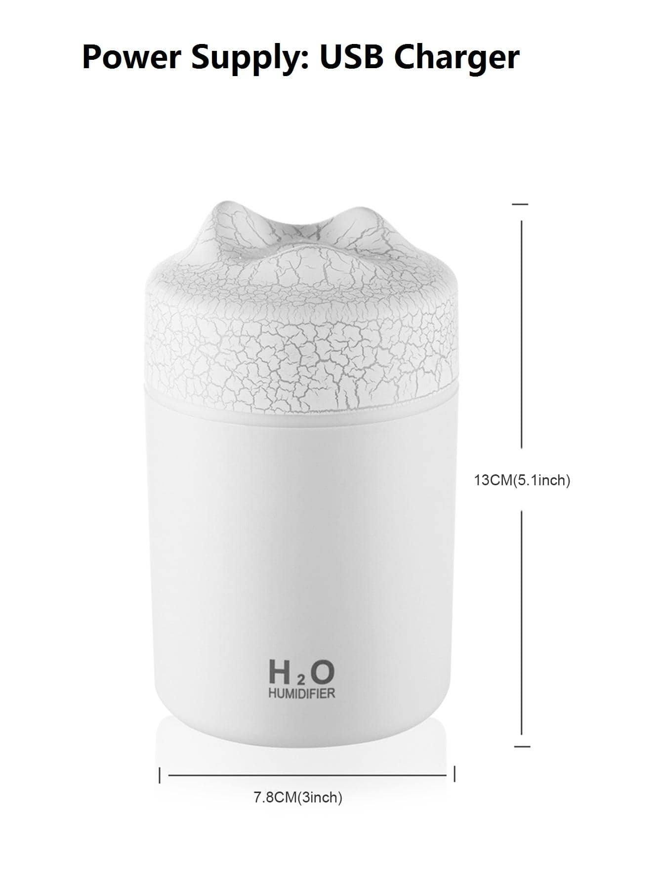 1pc ABS Humidifier, Modern Mini Desktop Atomizer Hydrating Device For Home