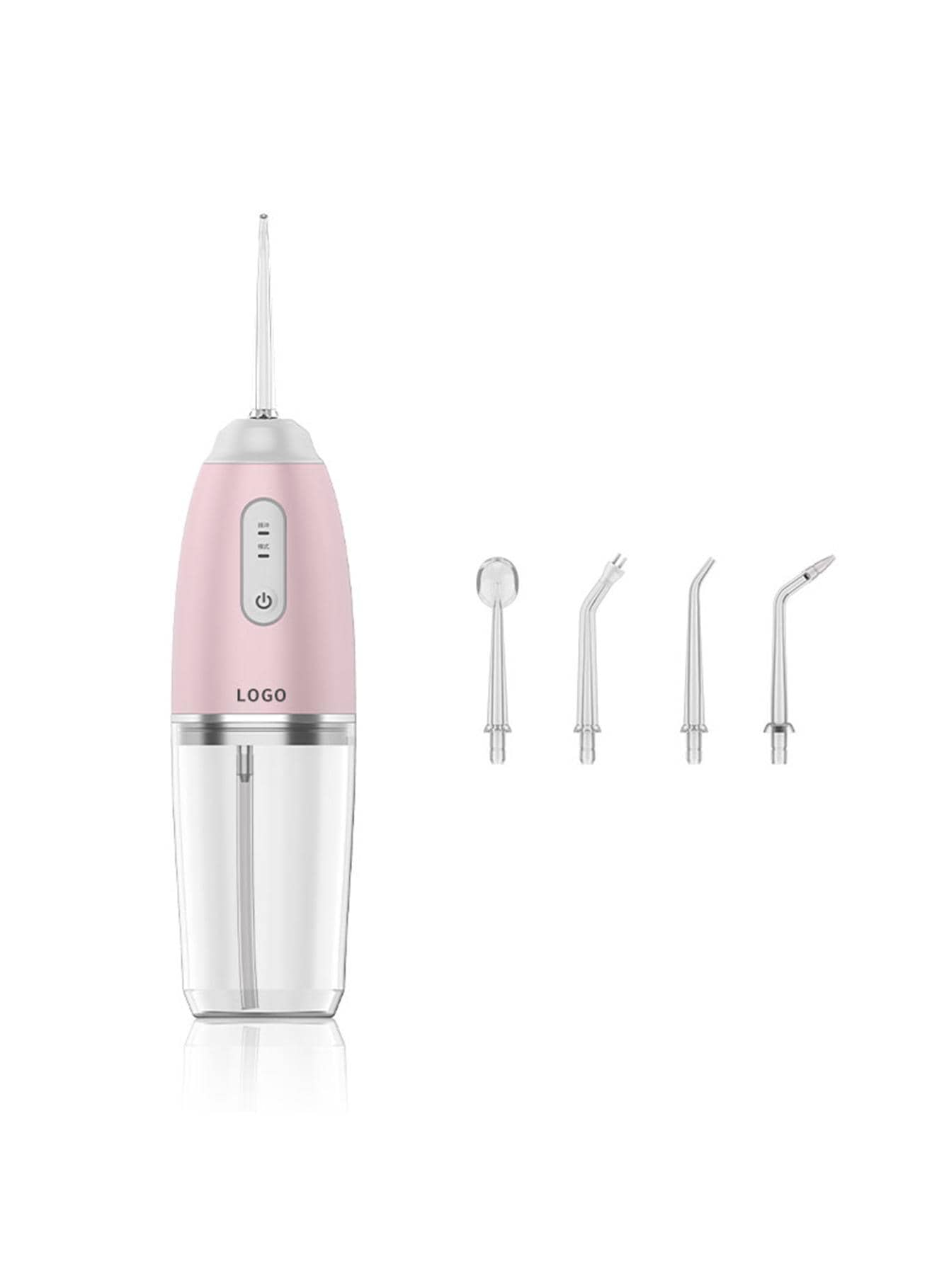 1pc ABS Electric Oral Irrigation, Modern Pink Portable Oral Irrigation For Oral Care