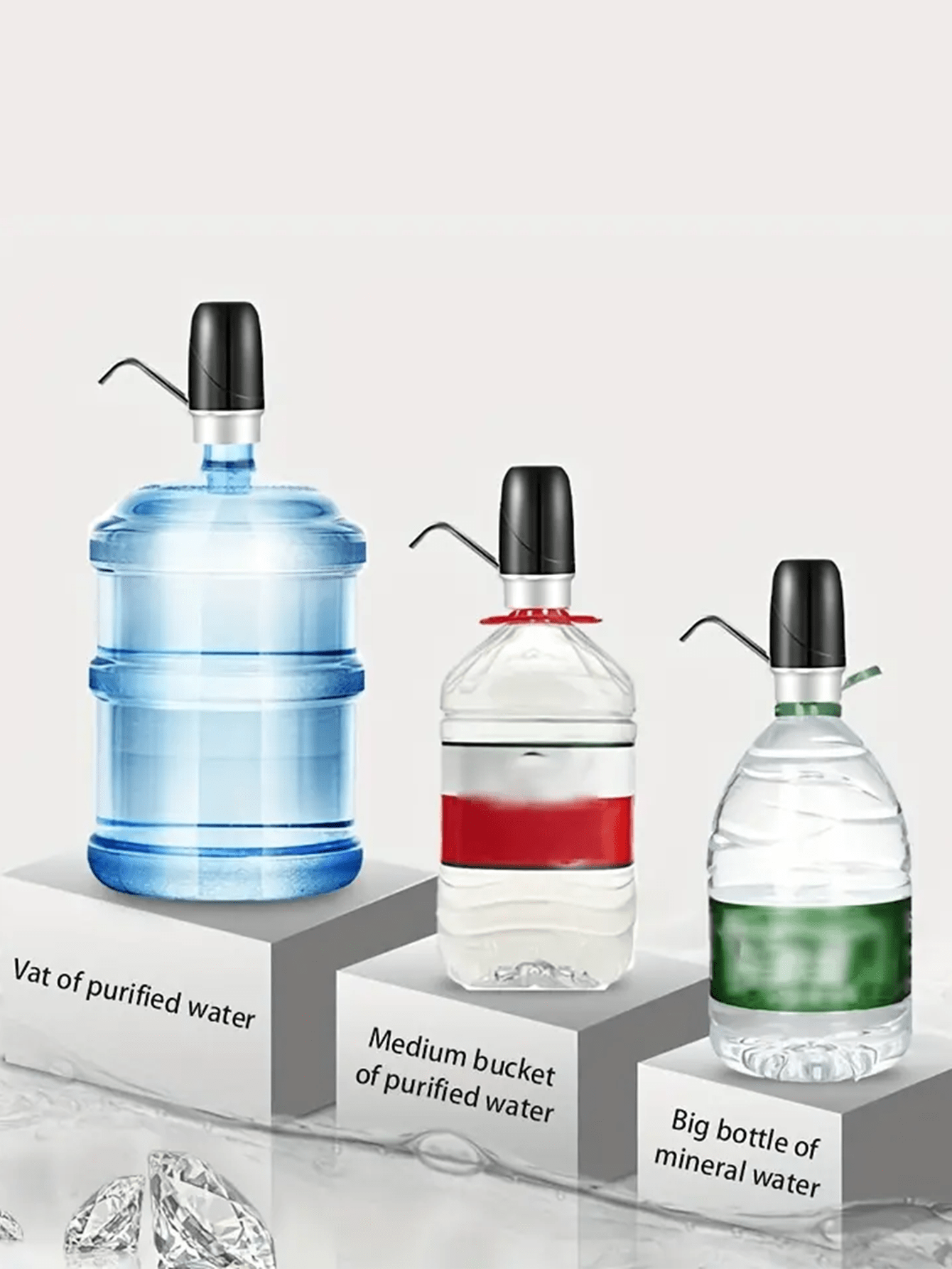 1pc USB Charging Automatic Drinking Water Pump Portable Electric Water Dispenser