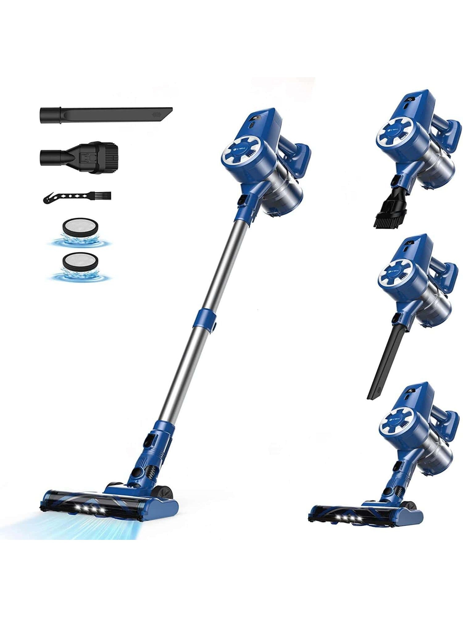 UMLo Cordless Vacuum Cleaner, 6-in-1 Lightweight Stick Vacuum, Powerfu –  vacpi