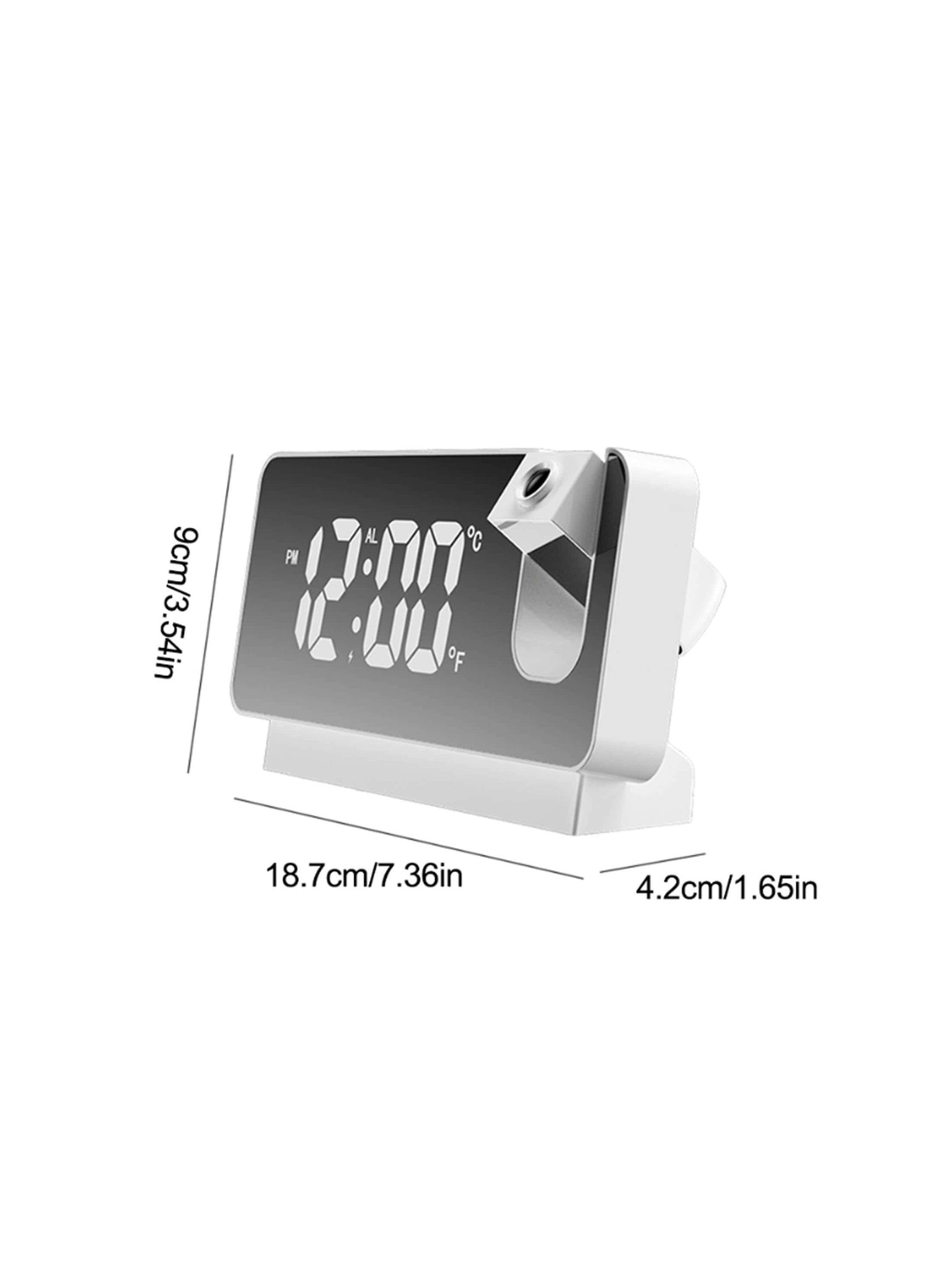 1pc Polyresin Timers, Daily Black Electronic Stopwatch Timer For Home