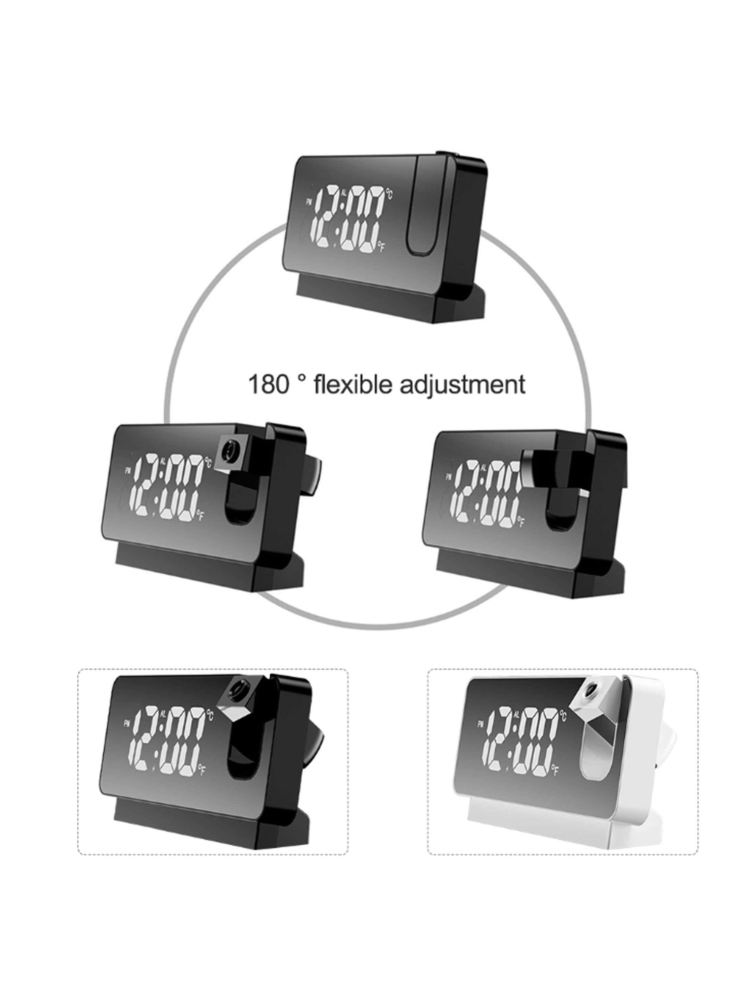 1pc Polyresin Timers, Daily Black Electronic Stopwatch Timer For Home