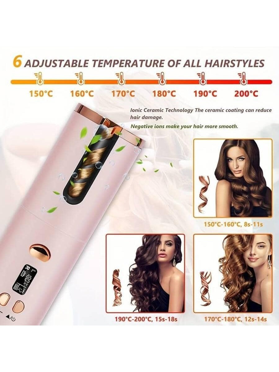 1pc ABS Hair Curling Iron, Modernist Portable Curling Iron For Household