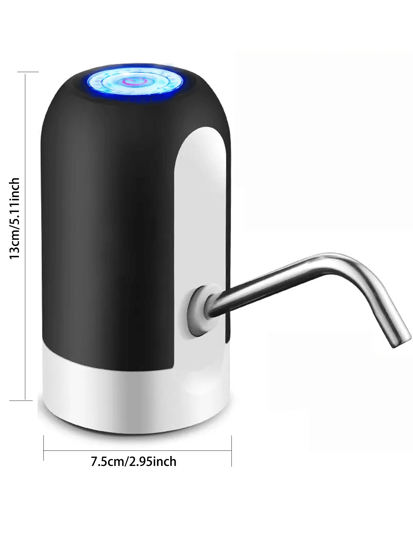 1pc Electric Water Bottle Dispenser USB Charging Portable Water Pump Auto Switch Drinking Dispenser Water