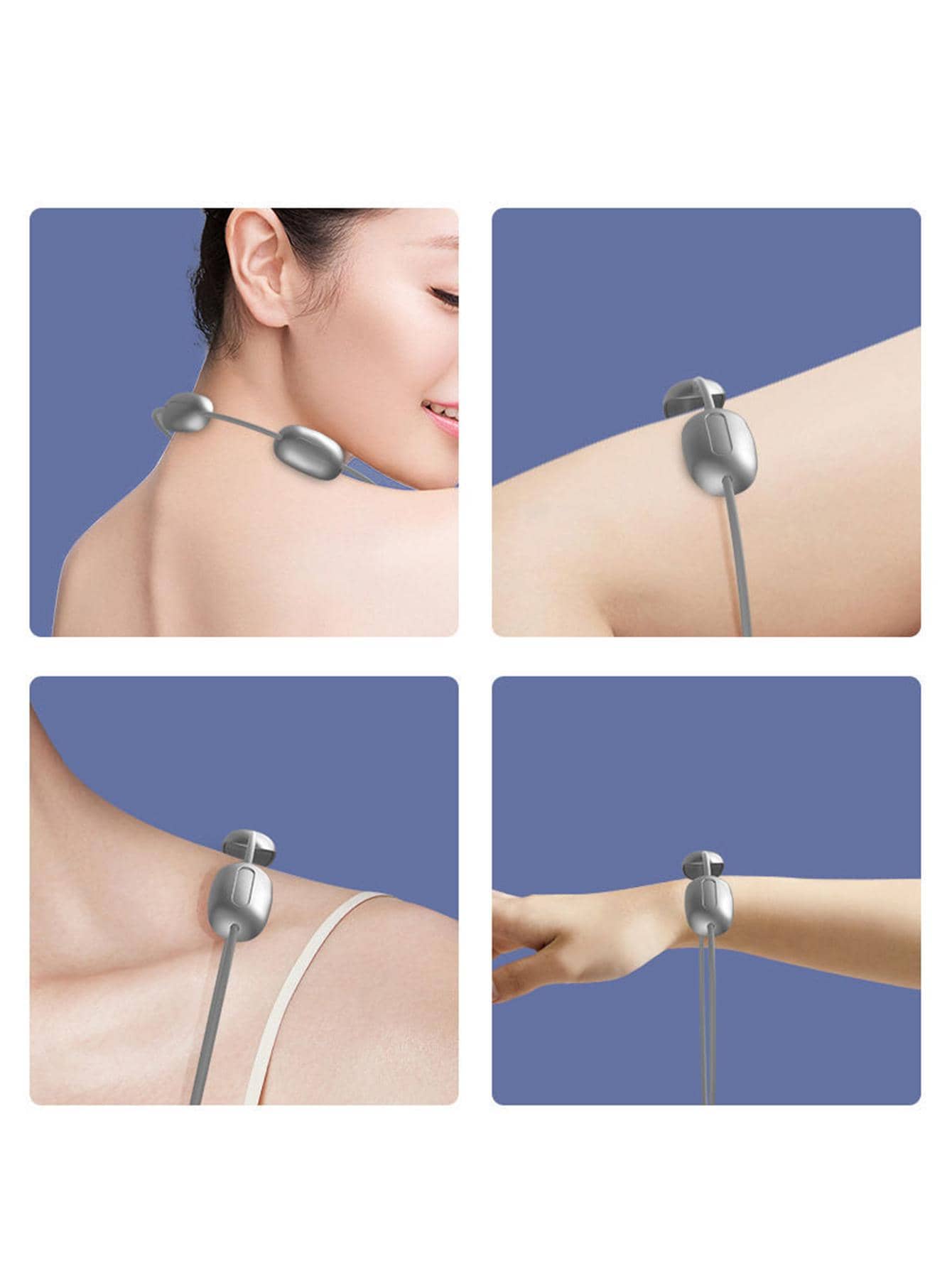 1pc Other Massage Product Vibrating Hang Low Frequency TENS Pulse Adjustable Constant Ems Hang Neck