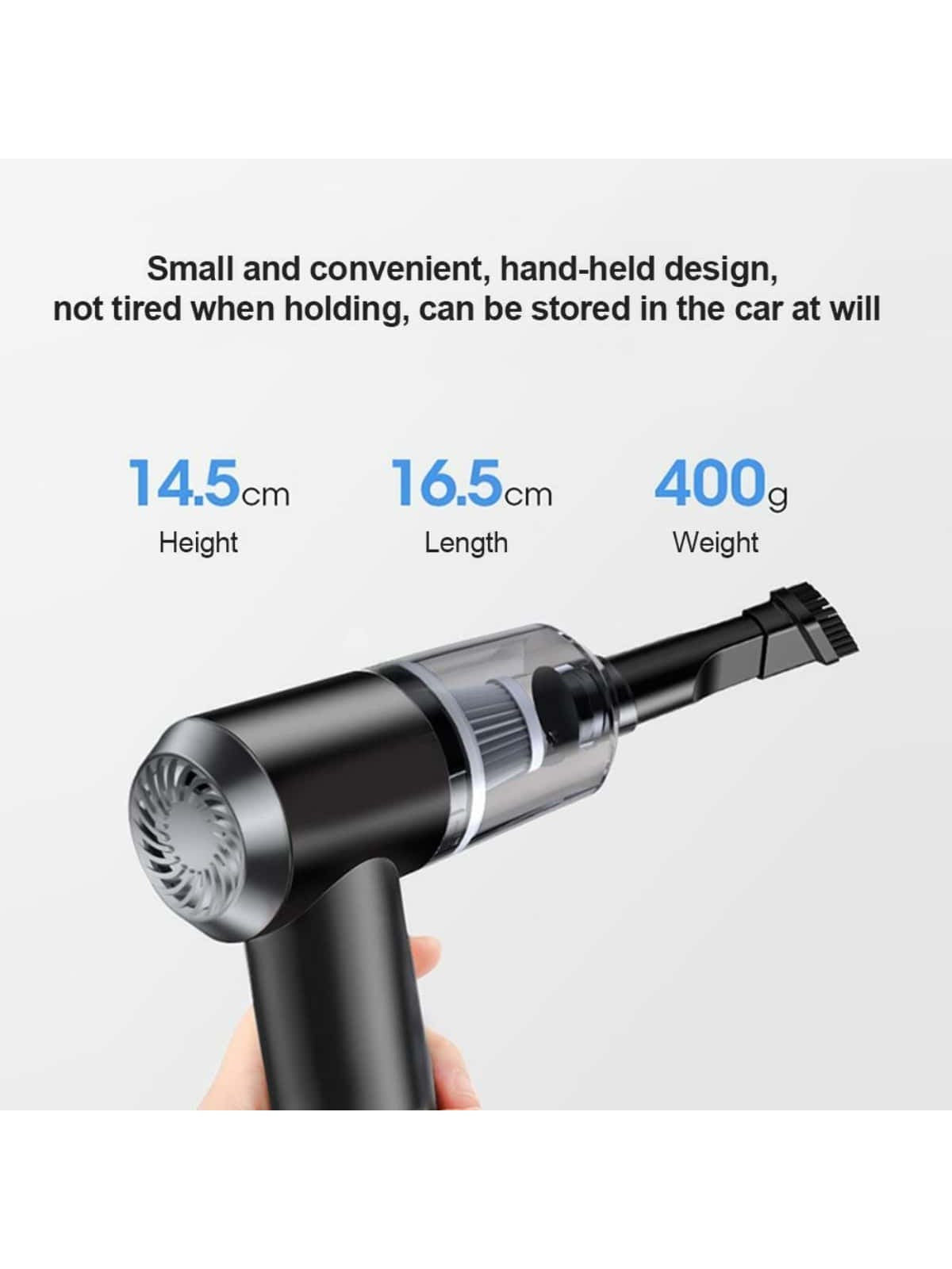 120W Cordless Hand Held Mini Portable Car Auto Home Wireless Vacuum Cleaner