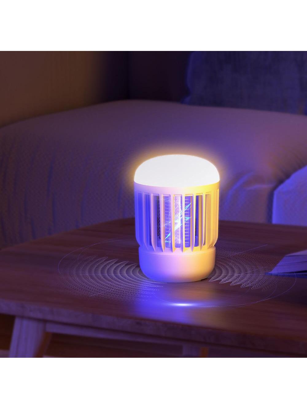 1set ABS Mosquito Killer Lamp, Modern Rechargeable Mosquito Repellent Light For Home