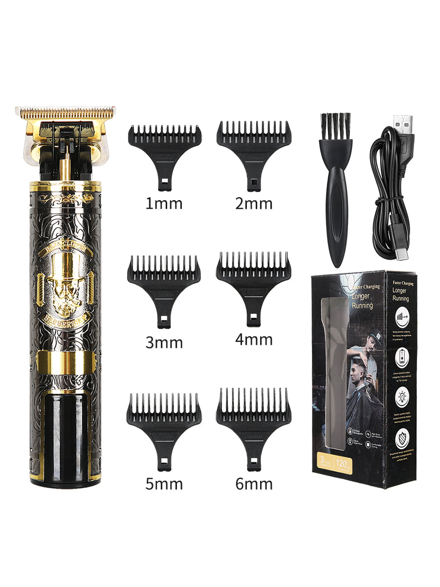 1pc Zinc Alloy Hair Clipper, Modern Multifunctional Hair Trimmer For Home