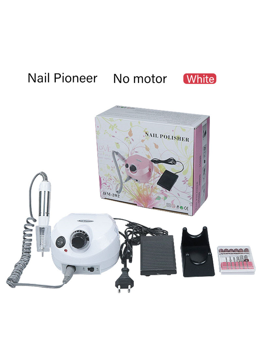 1pc 35000RPM Electric Nail Drill Professional Manicure Machine Nail Sander Set Nail Drill Bit Portable Nail Salon Polisher Equipment