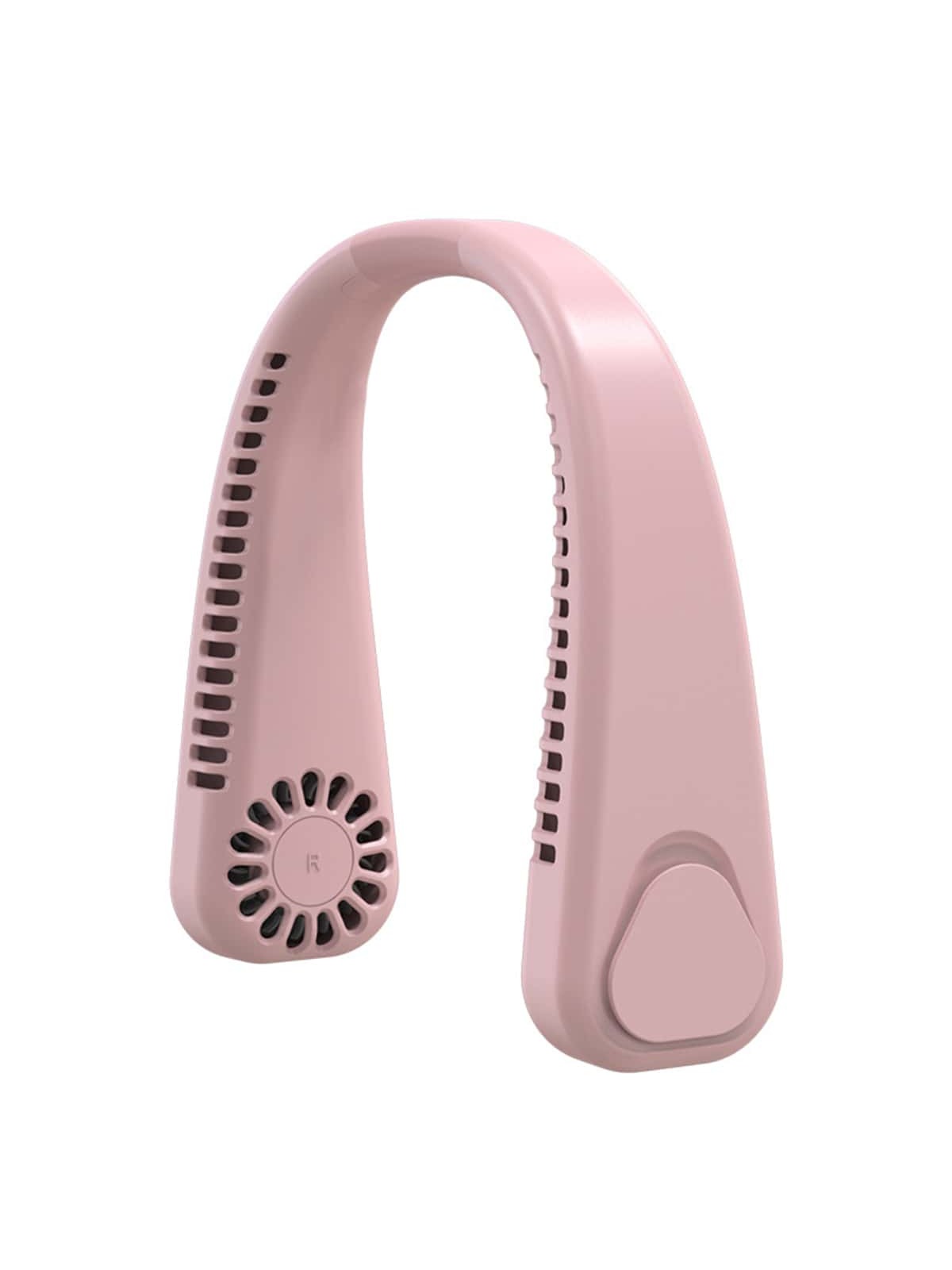 Wearable Rechargeable Neck Fan - An Outdoor Sport Style Without Blade-Pink-1