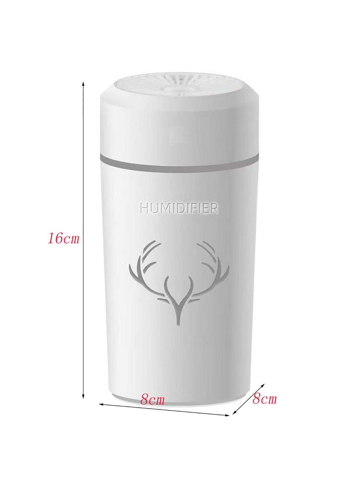 Large-capacity Usb Humidifier, Portable Mini Car/office/desktop/mute/baby Room Air Purifier, Y-06-White-6