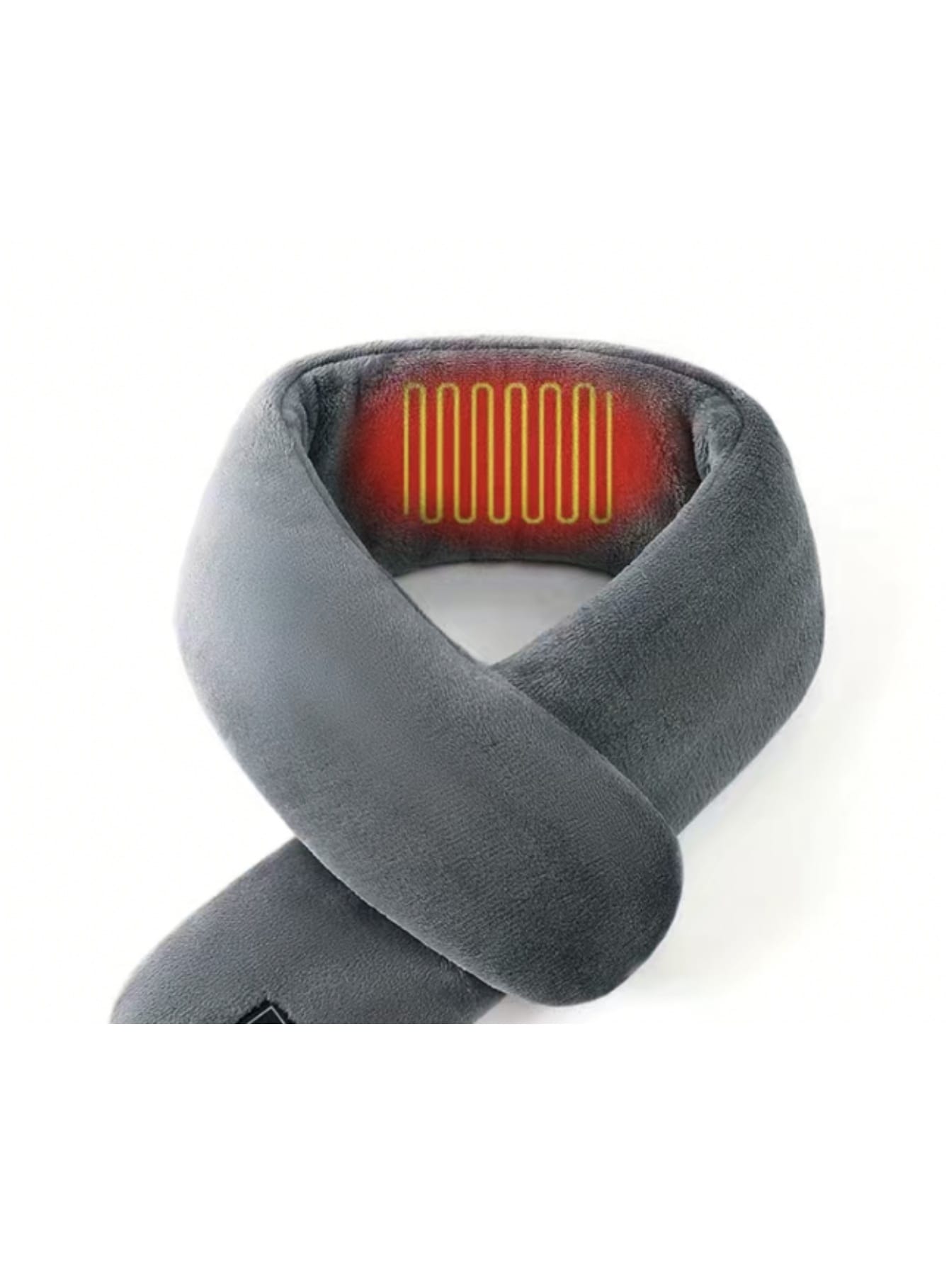 1pc Intelligent Heated Scarf, Neck Warmer, Shoulder Wrap For Neck Protection And Warm-keeping-Grey-2