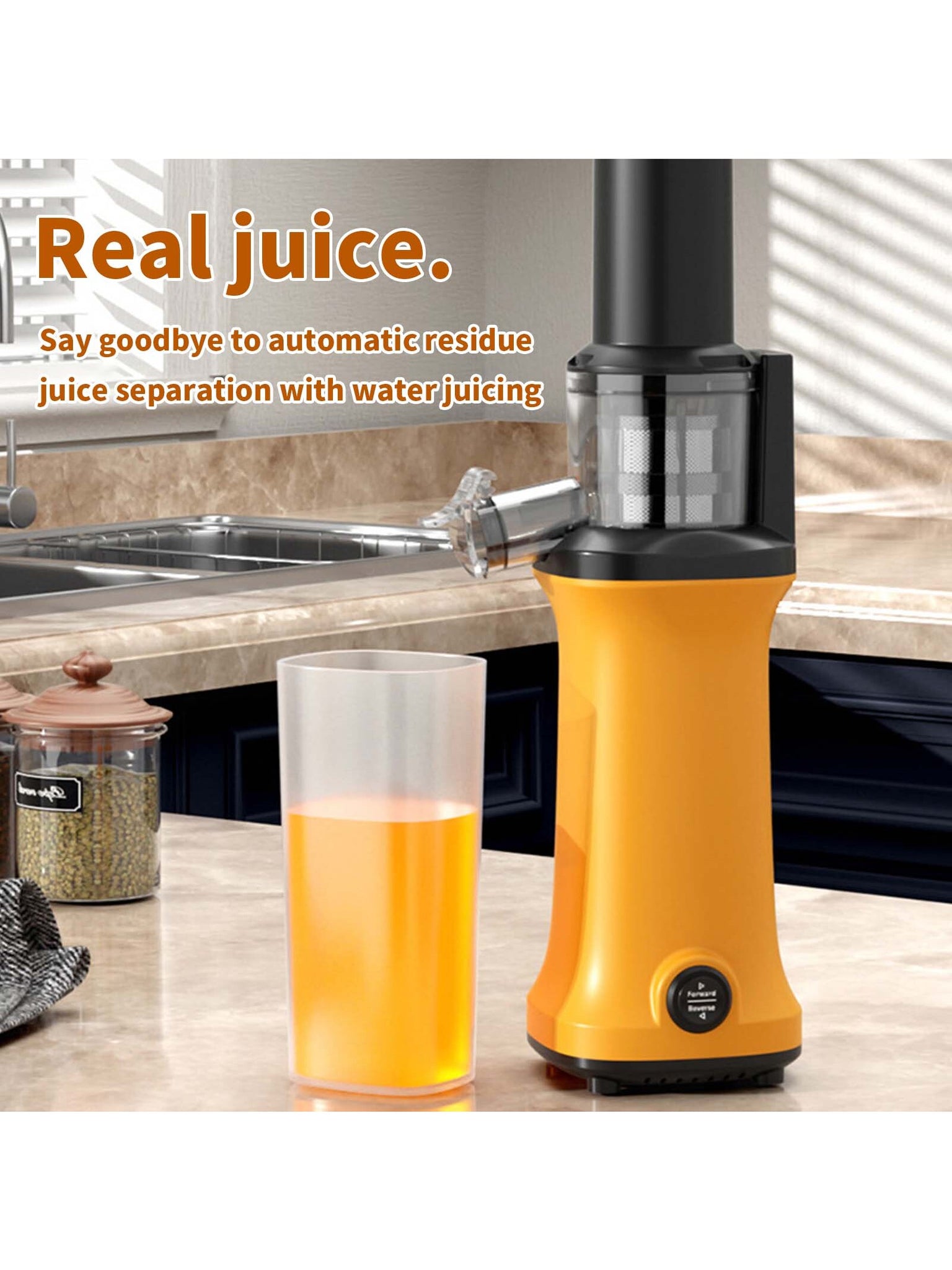 Household Fully Automatic Juice Extractor With Separated Residue And Juice-Orange-10