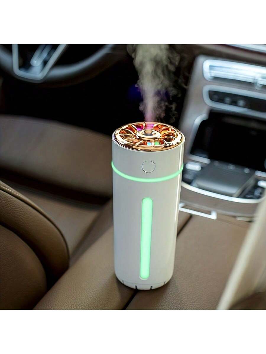 New Style Mini Usb Humidifier For Home Office & Car, Aroma Diffuser Creative Gift-White-5