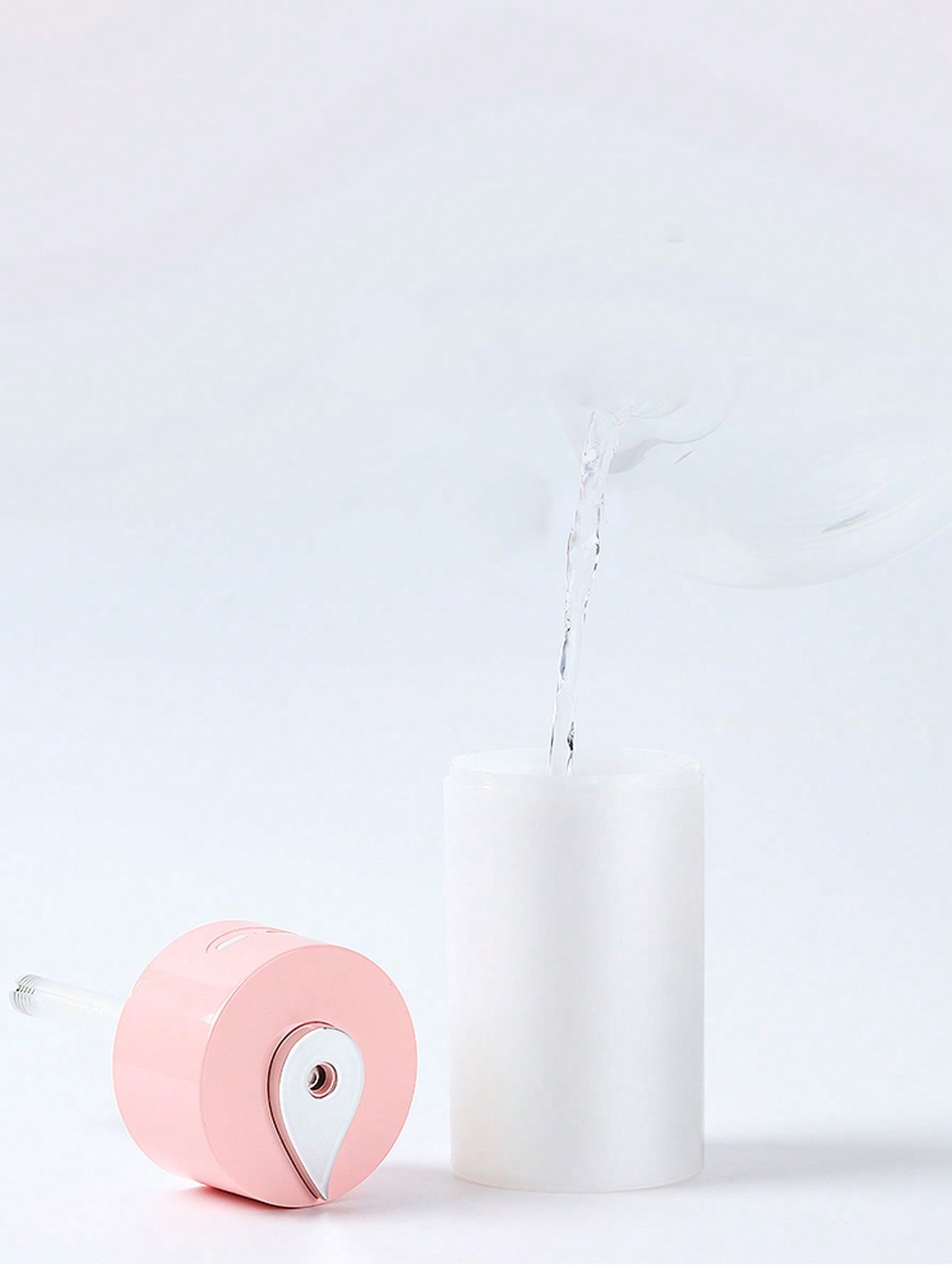 Pink Water Droplet Humidifier X12a-Pink-2