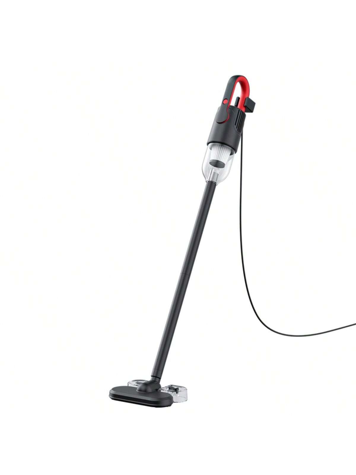 1pc 3m Black Electric Corded Handheld Steam Mop Vacuum Cleaner With Water Tank For Cleaning-black with water tank-1