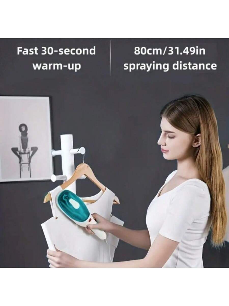 1pc Portable Handheld Steamer Brush For Clothes, Mini Professional Garment Steamer For Offices, Home & Travel, Effective For Removing Wrinkles--3