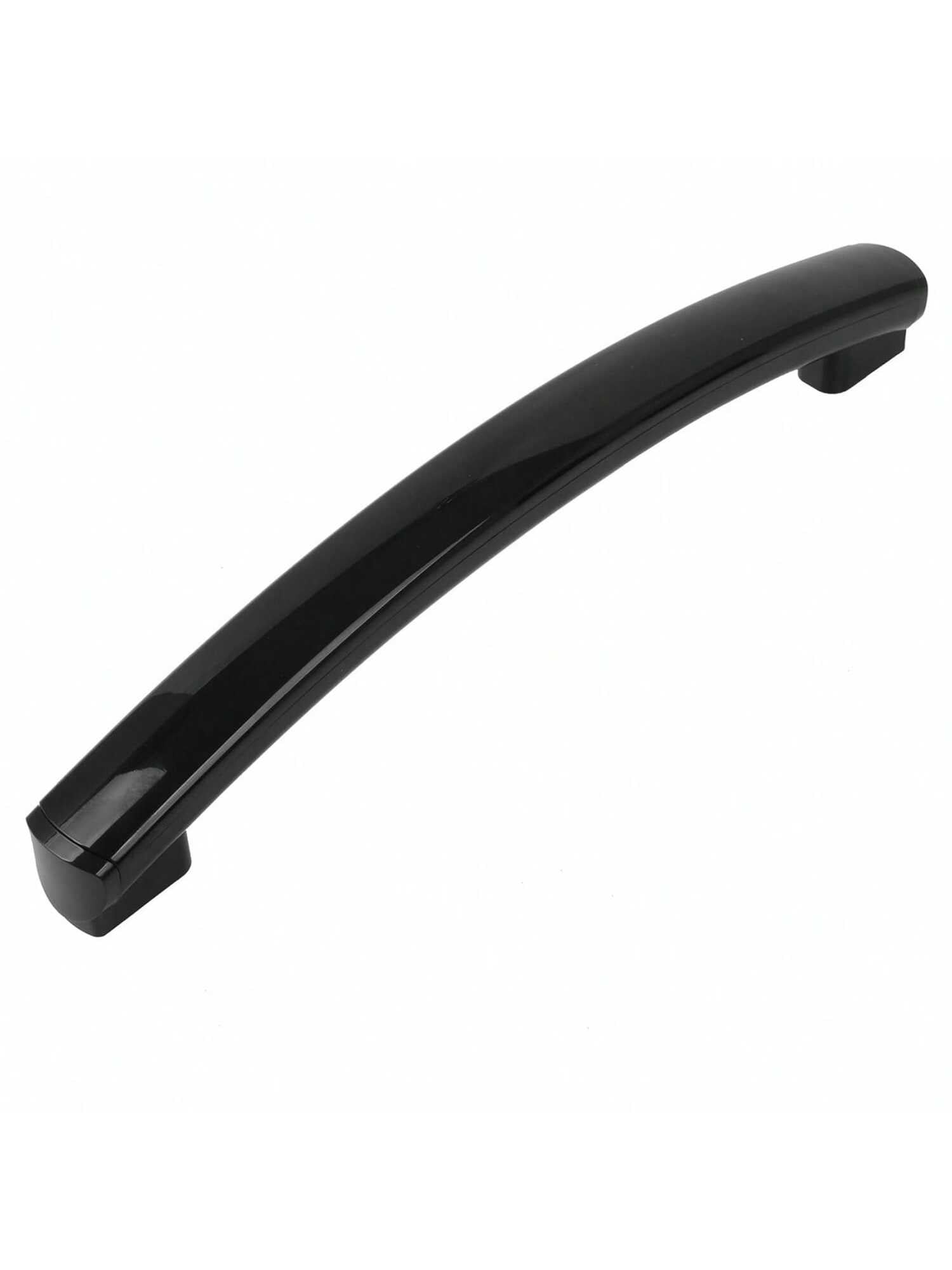 1pack  WB15X24435 Microwave Oven Door Handle Compatible with General Electric For (GE) Microwave-Black-6