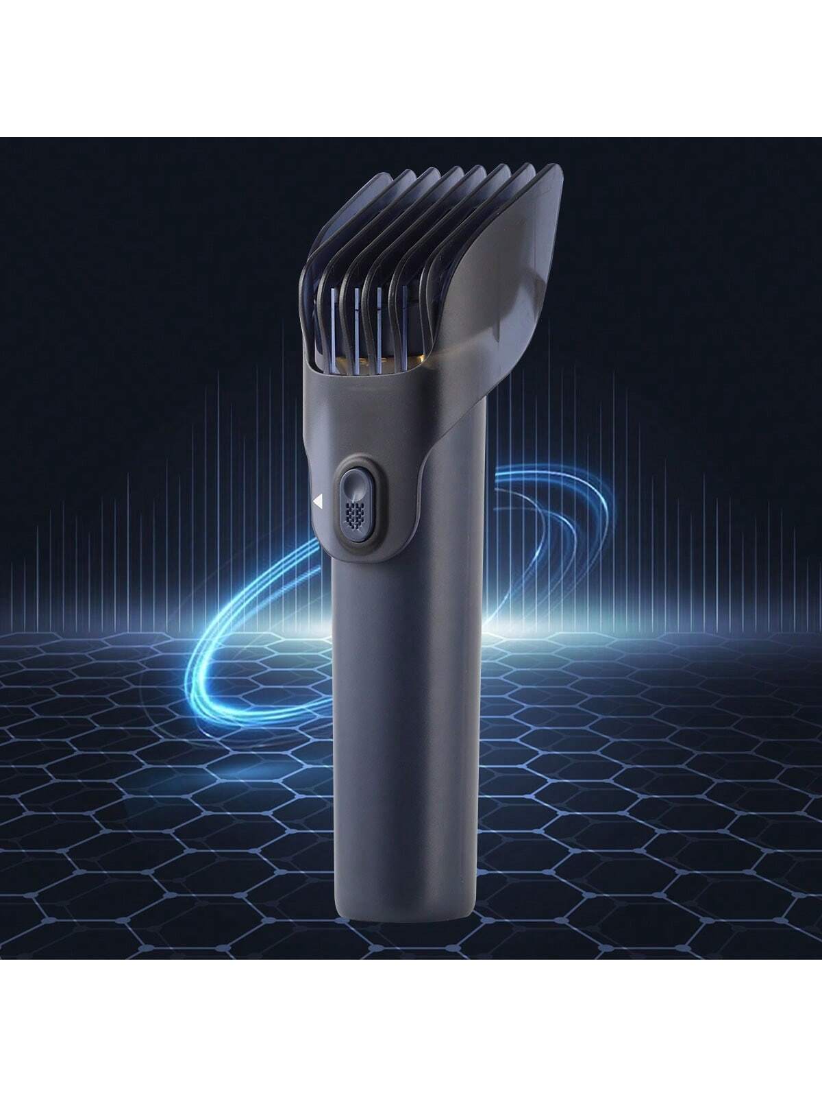 Professional Hair Clippers Cordless Barber Shavers Rechargeable Hair Cutting Kit-Blue-1
