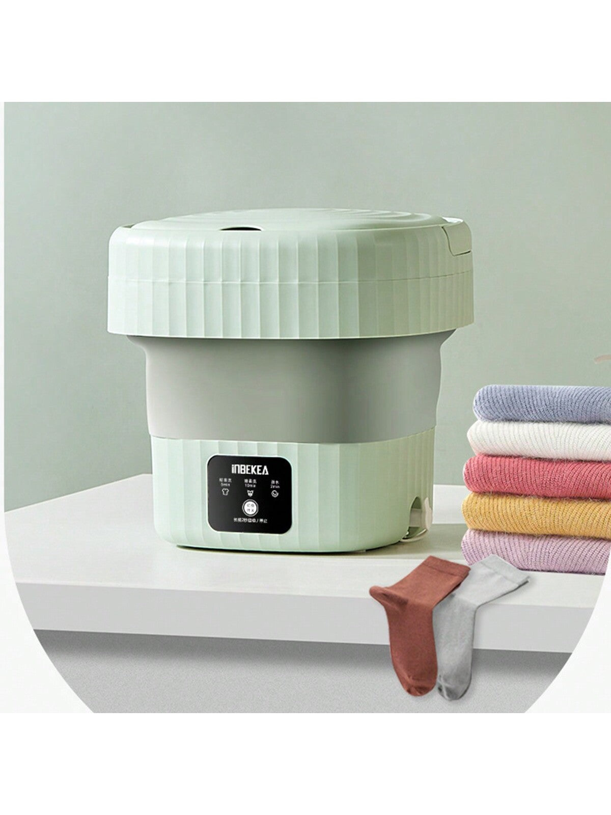 6L Folding Dehydratable Small Mini Portable Purification Underwear  Underwear Washing Machine