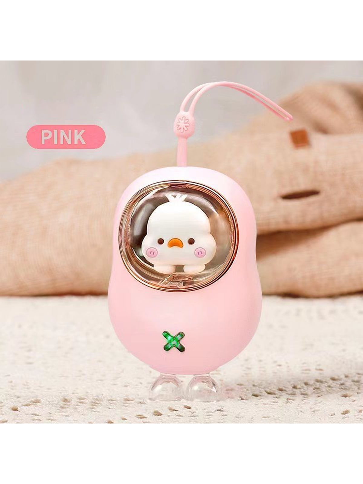 Pink Rice-shaped Hand Warmer-Pink-3