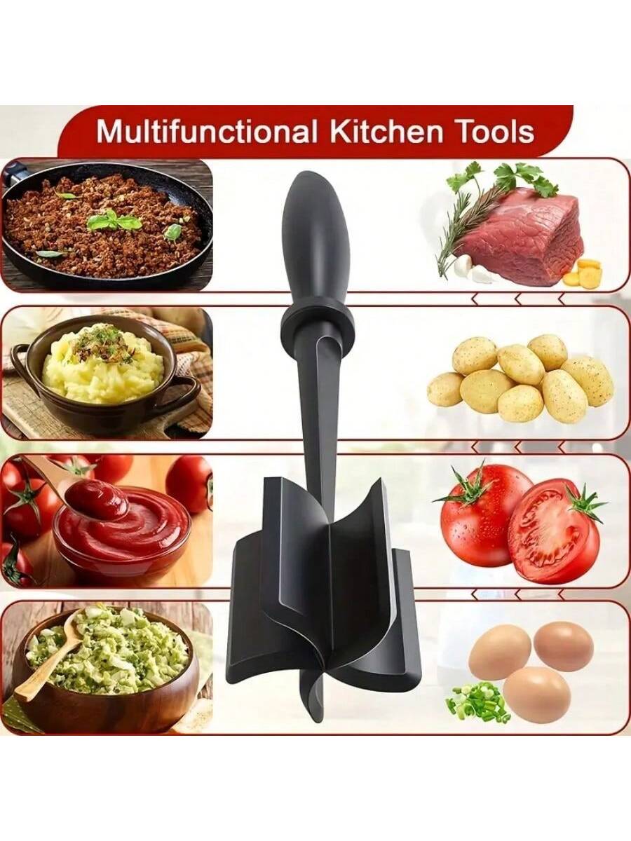 Heat Resistant Meat Chopper Masher And Smasher For Hamburger Meat
