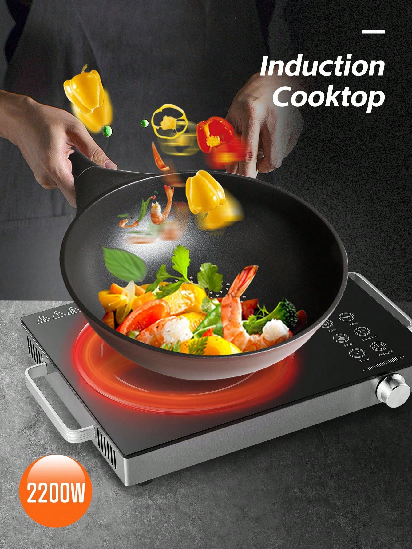 Electric Cast Iron Burner Portable Stove Top Double Hot Plate