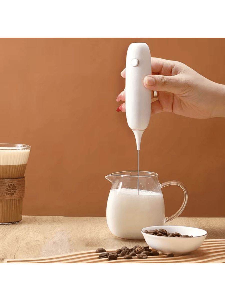 1pc Wireless Electric Milk Frother, Portable Mixer, Coffee Frother Wit –  vacpi