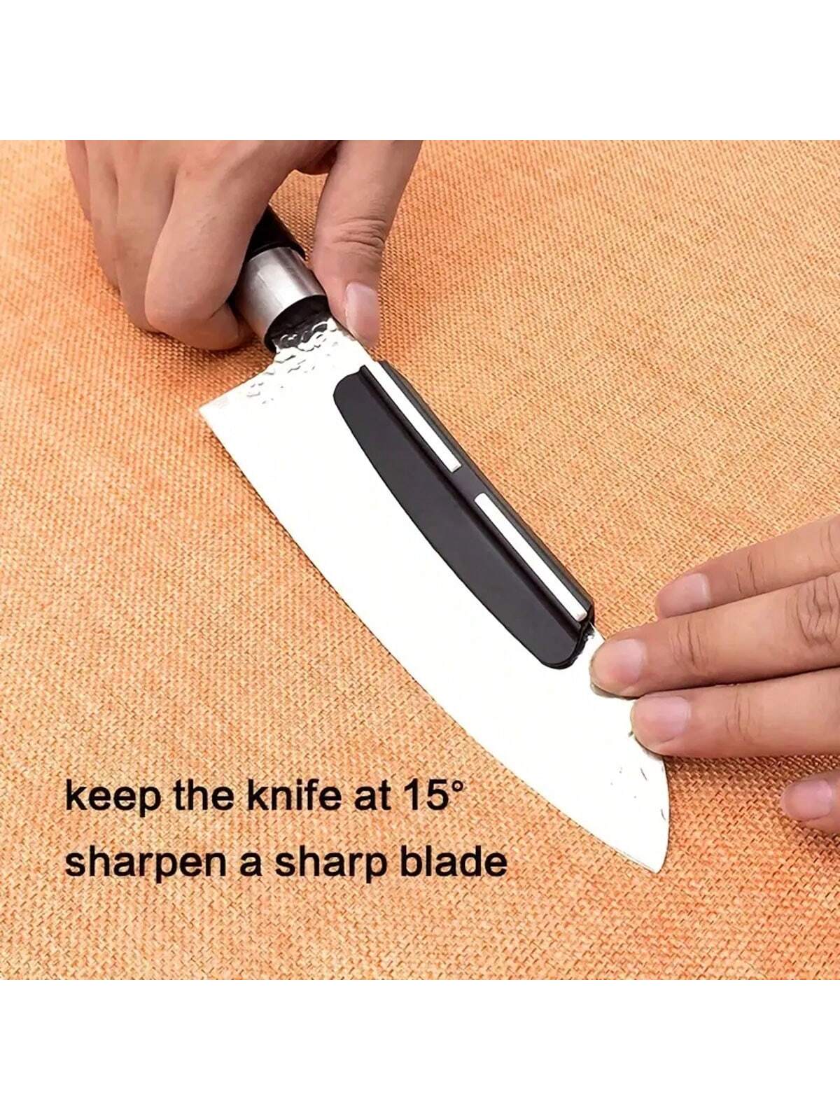 Knife Sharpening Angle Guide Holder Clipper, Guide Rail, Whetstone