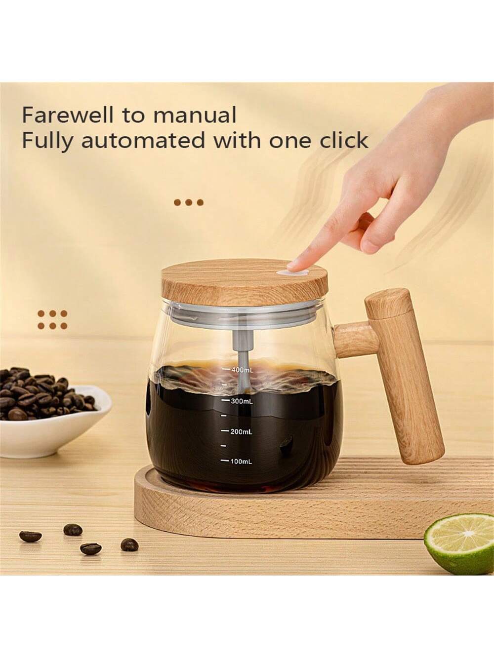  Coffee Mug Warmer, Candle Warmer Plate Wood Grain