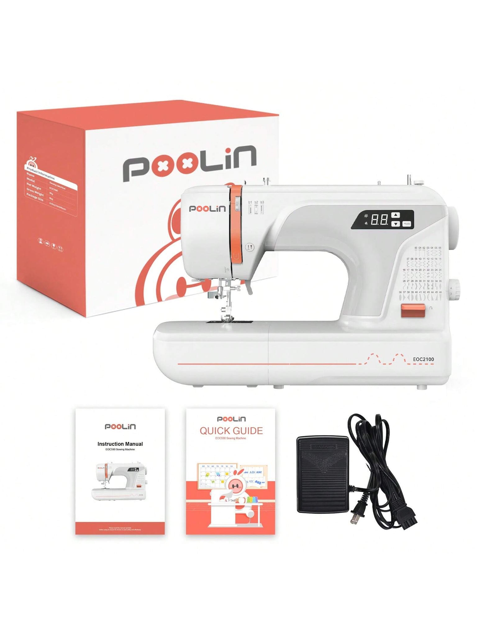 1pc Mini Single Stitch Handheld Sewing Machine Portable Stitch Manual  Portable Sewing Machine For Home Travel Use