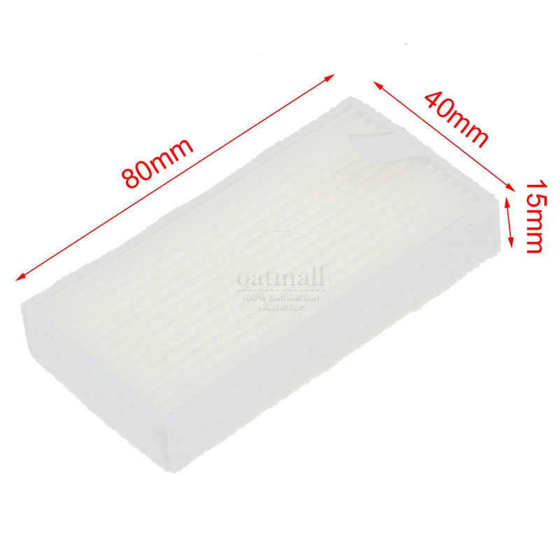 For iLife Hepa Filter V5 V5s V3 V3S V5S V50 Pro V55 X5 Robot Vacuum Cleaner Accessories Spare parts Replacement Consumables